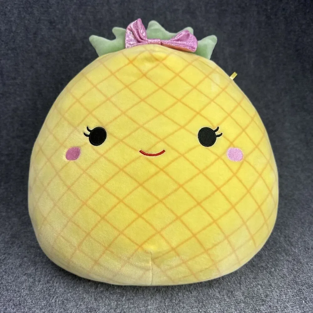 Squishmallow Fruit Lulu the Yellow Pineapple 16